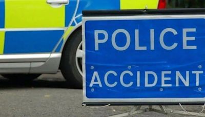 A47 partially closed after two-vehicle collision