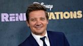 Jeremy Renner is up and jogging as he rehabs from horrific snowplow accident