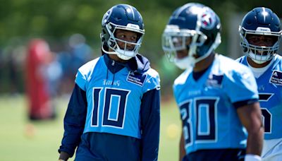 Titans Receiver Depth Chart in Question