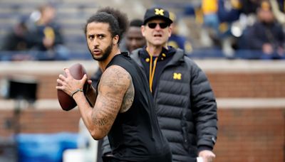 Jim Harbaugh wants to hire Colin Kaepernick to Chargers' coaching staff. Will the QB bite?