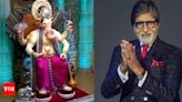 Throwback to Amitabh Bachchan's virtual Ganesh Chaturthi celebration with Lalbaugcha Raja | Hindi Movie News - Times of India