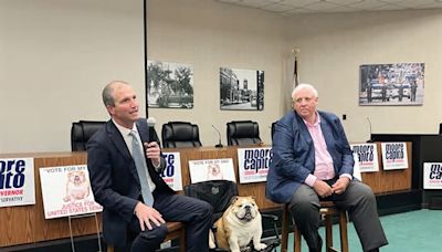 Justice, Capito campaign in Parkersburg