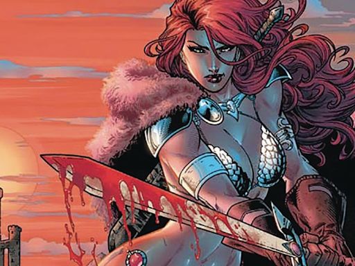 Matilda Lutz (‘Revenge’) es completamente salvaje en la primera imagen de ‘Red Sonja’