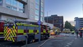 Nottingham: Crews respond to car fire in basement of city flats