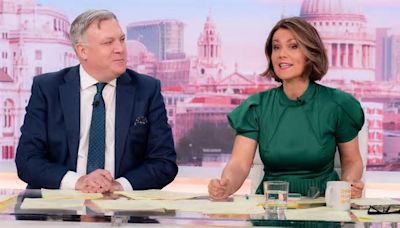 GMB's Susanna Reid expresses concern for Ed Balls as he reveals persistent health issue