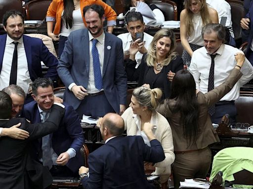 Tras 142 días al frente del Gobierno, Milei logró su primera victoria en el Congreso: la Ley Bases obtuvo media sanción en Diputados