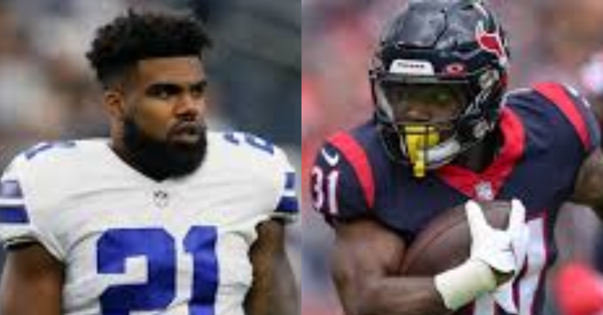 Texans RB Dameon Pierce Be Better than Ezekiel Elliott Signing?