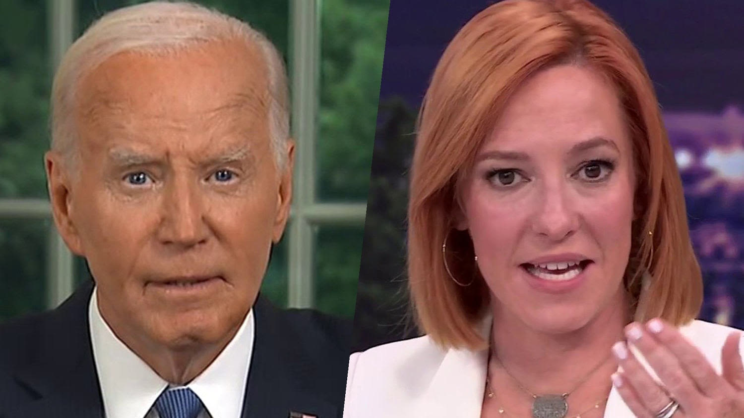 What 'struck' Jen Psaki on Biden’s historic Oval Office speech on stepping aside