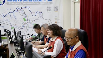 再度召開災害應變會議備戰凱米 黃敏惠市長籲市民留意豪大雨 減少外出