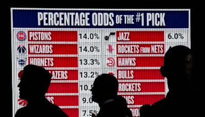 NBA draft lottery: Chicago Bulls will pick at No. 11 — while Atlanta Hawks hit the jackpot for the top pick