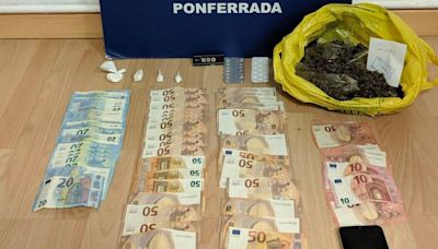 La colaboración ciudadana permiten la detención de un individuo de 30 años por tráfico de marihuana y cocaína en distintos barrios de Ponferrada