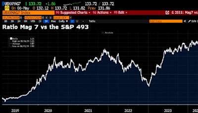 "Los 'Siete Magníficos' están liderando la subida del S&P 500"