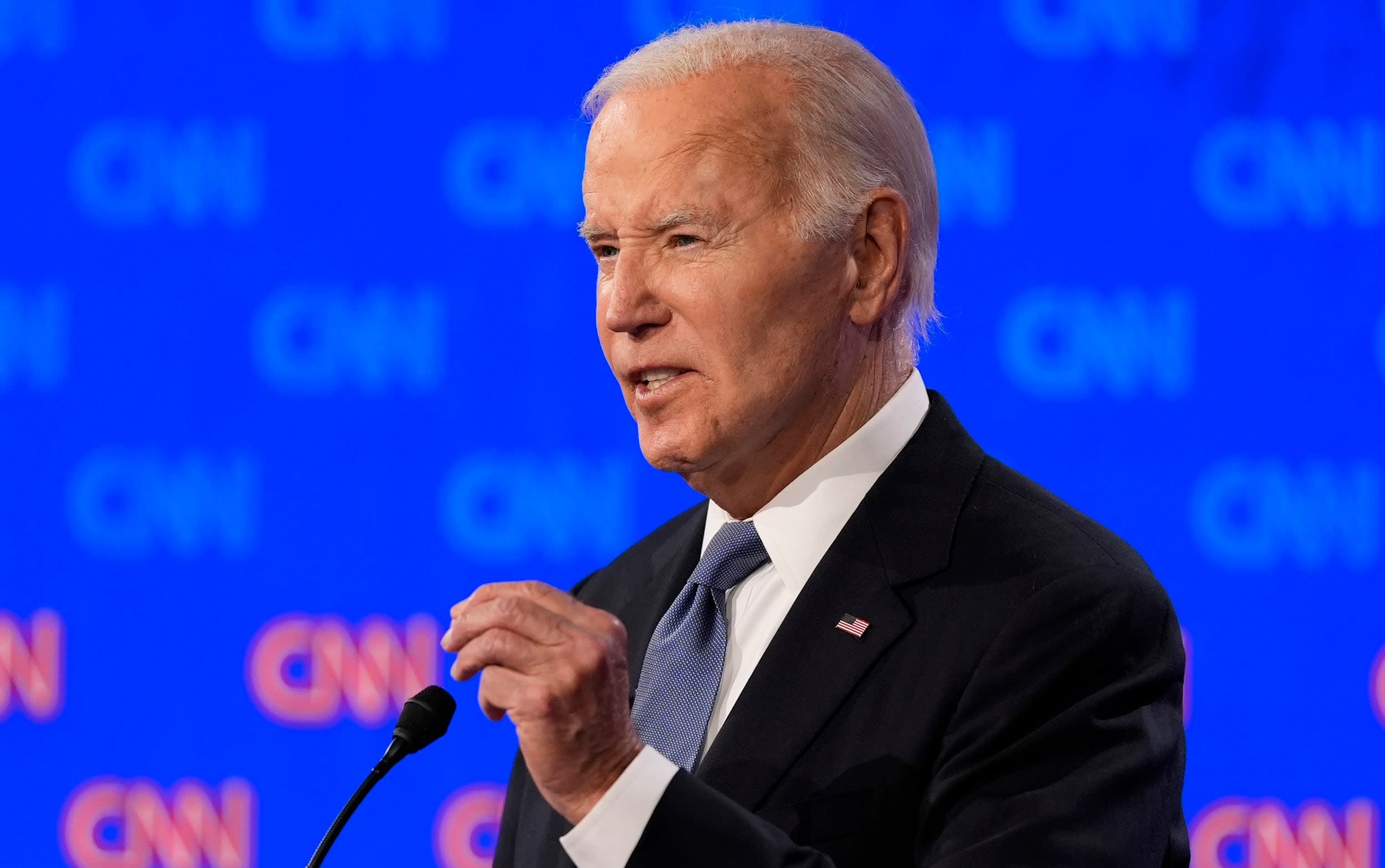 Joe Biden urged to drop out of election by Democrat officials and donors after debate