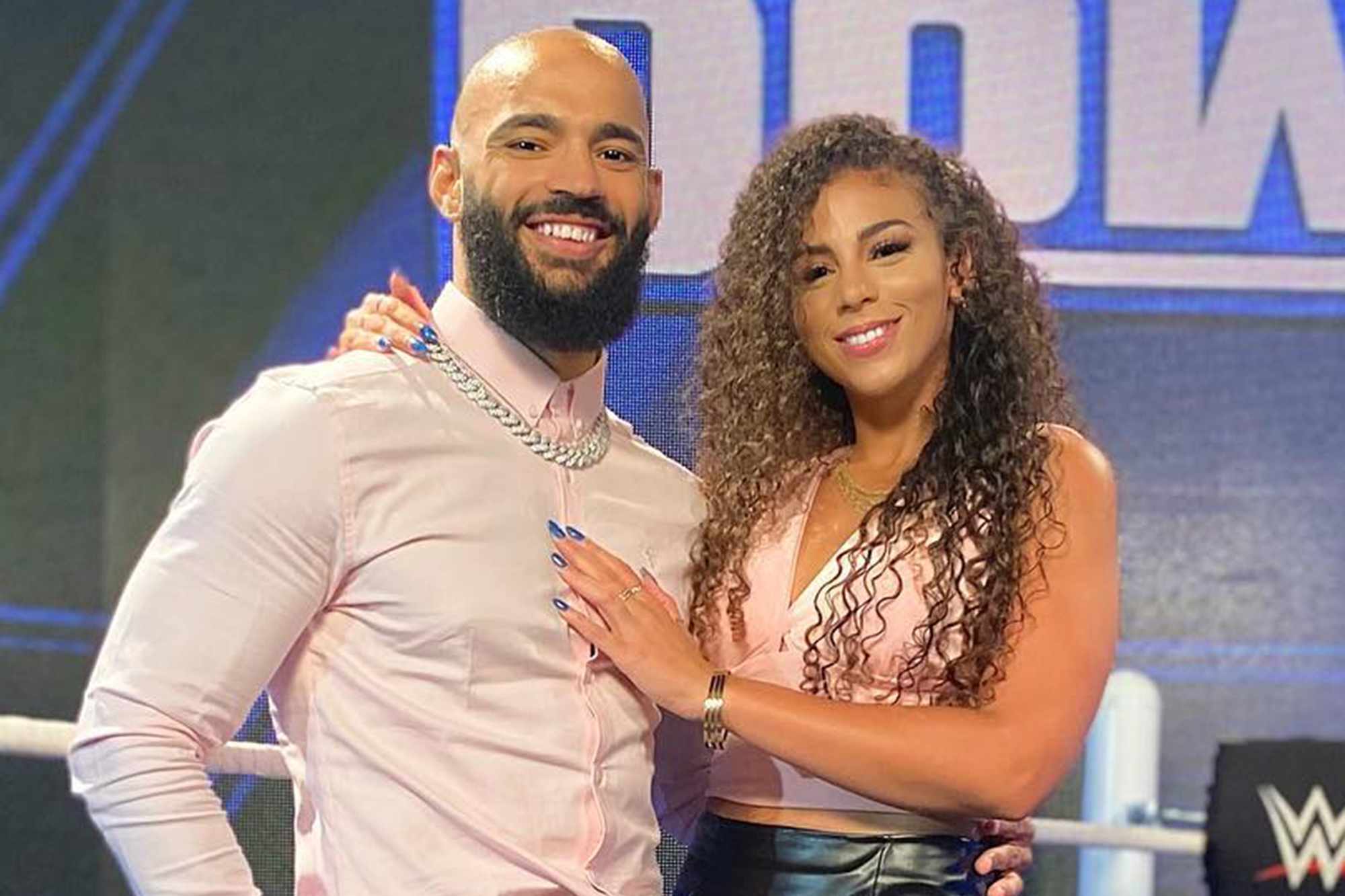 Samantha Irvin and Ricochet: All About the WWE Star and Ring Announcer's Relationship