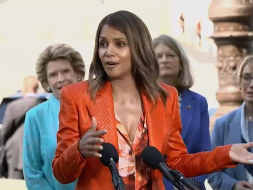 'I'm in menopause, okay?' Halle Berry backs bill to bring more services to women's health