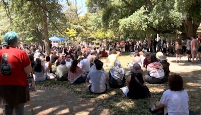 UCLA and UC Davis workers go on strike over Gaza war protest response - KYMA