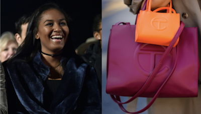 Sasha Obama Ruffles Feathers For Carrying School Books In Telfar On USC Campus