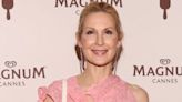 Kelly Rutherford is Lily van der Woodsen’s double in a pink cut-out dress