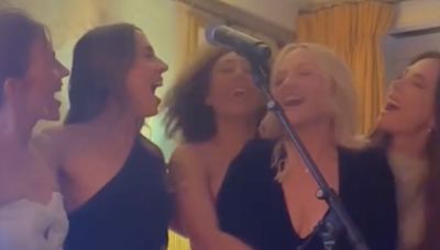 Cruz Beckham Shares Video Of Spice Girls Singing ‘Mama’ at Victoria Beckham’s 50th Birthday | Access