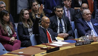 U.S. blocks resolution for Palestinian statehood at the United Nations