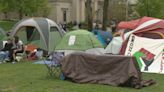 Brown University meets with student demonstrators to resolve encampment on campus lawn