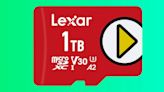 Get the large Lexar Play 1TB Micro SD card for a lot less this Prime Day