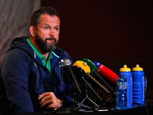 Andy Farrell: Axed Peter O’Mahony can bounce back from the bench in second Test