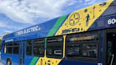 New electric buses added to Lawrence fleet, featuring designs from local Indigenous artist