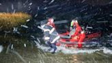 Two kayakers thrown from boat during height of snowstorm were rescued on a Cape Cod island