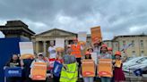 Junior doctors stage walk out at Royal Berkshire Hospital in Reading over pay