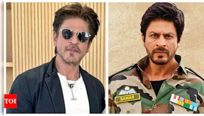 Shah Rukh Khan debuts NEW hairstyle; reminds fans of 'Jab Tak Hai Jaan' | - Times of India