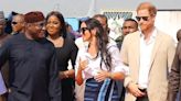 Harry and Meghan were welcomed to Nigeria by fugitive fraudster