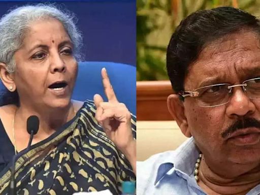 Home minister G Parameshwara counters FM Nirmala Sitharaman: No firm left Karnataka over law & order issue | Bengaluru News - Times of India