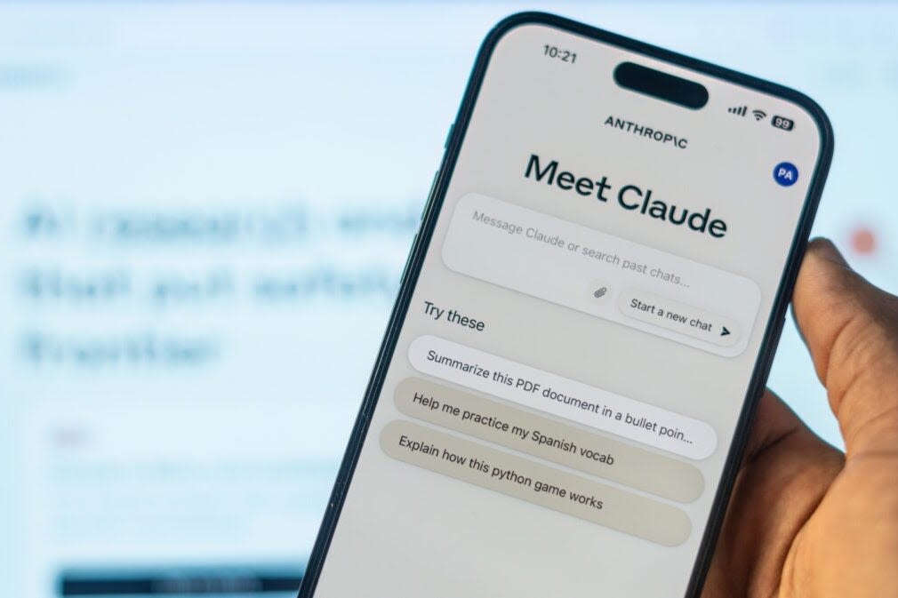 Google, Amazon-Backed Anthropic Rolls Out Claude iOS App: Here's How You Can Use It On Your iPhone And iPad