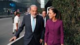 Claudia Sheinbaum y el magnate Carlos Slim coinciden en premios en Ciudad de México