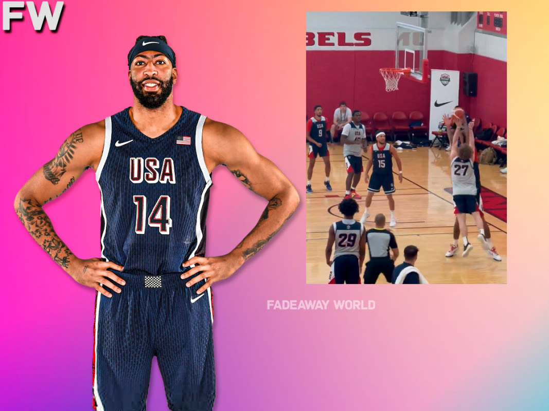 Anthony Davis Makes Game-Winning Block To Lead Team USA To Win Over Select Team