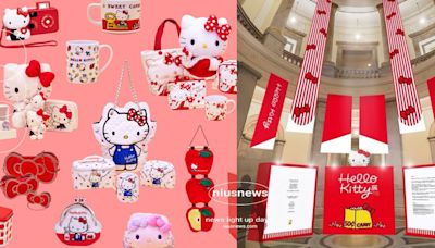 東京「Hello Kitty展」開跑！史上最大周邊展示、Kitty變身一日館長 | 愛玩妞 | 妞新聞 niusnews