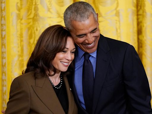 Former President Barack Obama, former first lady Michelle endorse Kamala Harris for president