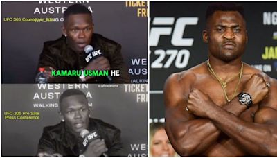 Damning edited footage from UFC 305 presser proves UFC are trying to erase Francis Ngannou