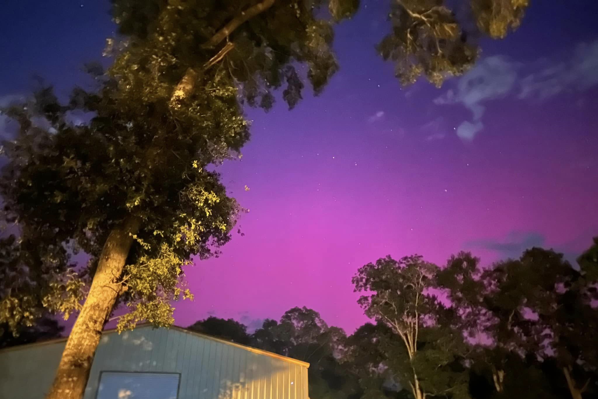Houston area catches a rare glimpse of the northern lights