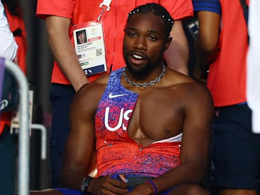 Noah Lyles, suffering from COVID, comes up short in bid for double; settles for bronze in 200 meter