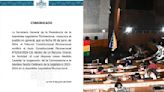 Vicepresidencia dice que medida cautelar suspendió la sesión de la ALP que cesó a los magistrados