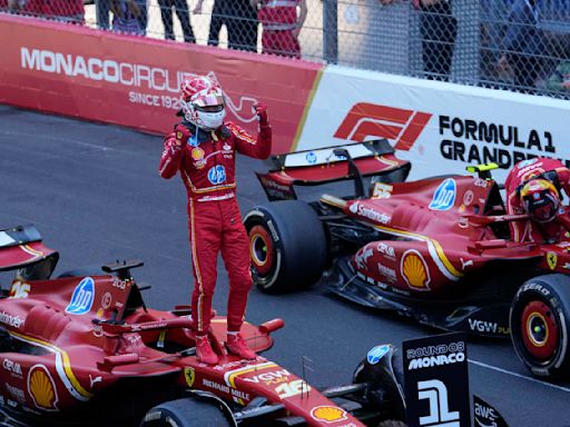 Ferrari's Leclerc wins F1 Monaco GP after 1st-lap crash takes out Perez and 2 other cars