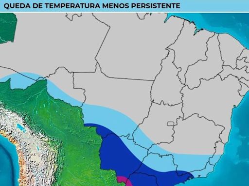 Primeira onda de frio do inverno no Brasil