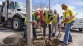 In Truth or Consequences, N.M., leaking pipes cause millions of gallons of water to go down the drain amid drought