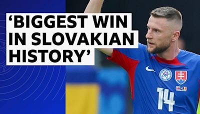 Euro 2024: Slovakia's Milan Skriniar says beating England would be country's greatest win