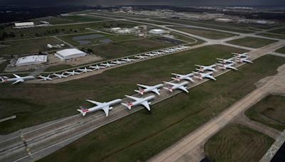 Watch: Boeing plane aborts takeoff after multiple blown tires - CNBC TV18