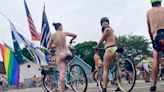 Over 200 cyclists turn out for Milwaukee’s second annual World Naked Bike Ride 2022