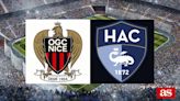 Niza 1-0 Le Havre: resultado, resumen y goles