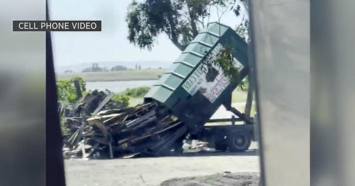 Brazen, illegal trash dumping in Oakland caught on camera